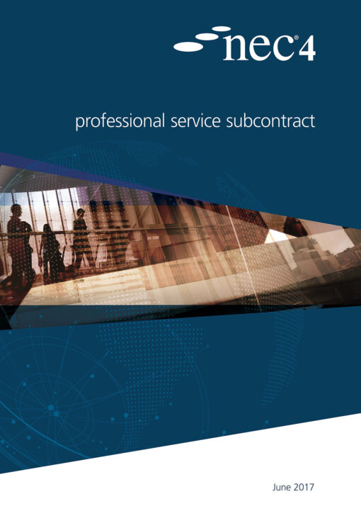 NEC4 professional service subcontract