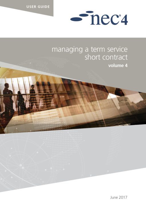 NEC4 managing a term service short contract