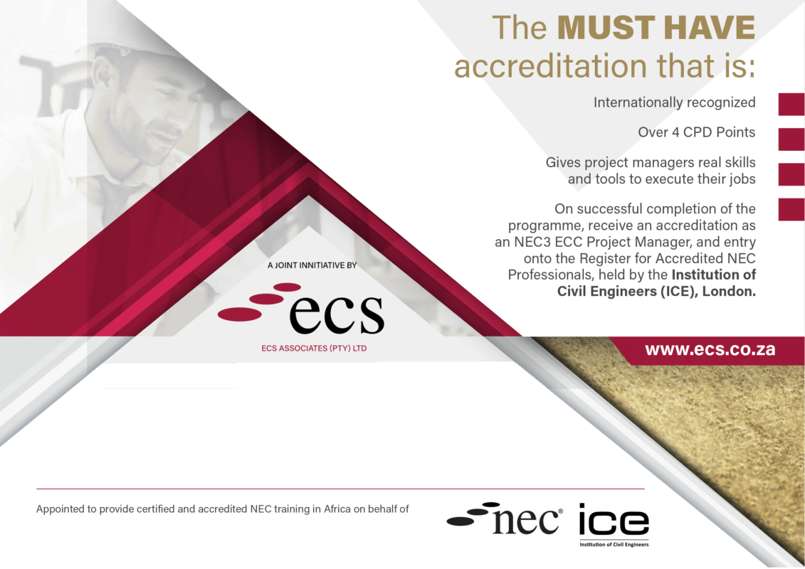 NEC3 ECC Project Manager Course
